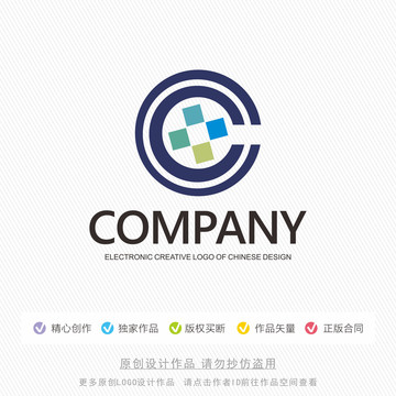C字母標(biāo)志設(shè)計(jì)