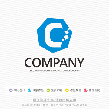 C字母標(biāo)志設(shè)計(jì)