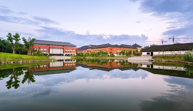 浙江大学舟山校区校园风景建筑