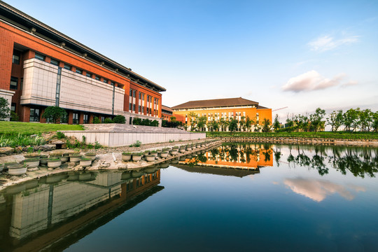 浙江大学舟山校区校园建筑风景