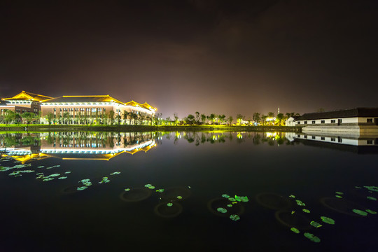 浙江大学舟山校区校园风景建筑