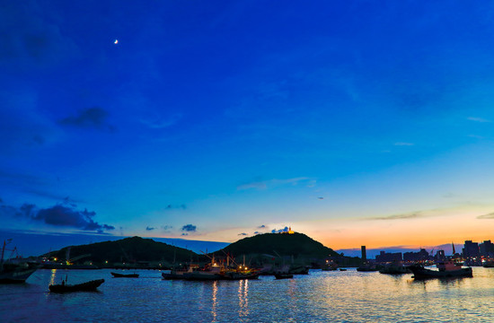 舟山沈家门风景