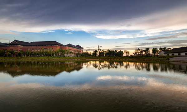 浙江大学舟山校区校园风景建筑