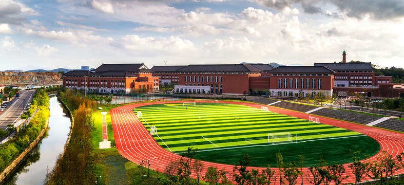 浙江大学舟山校区校园风景建筑