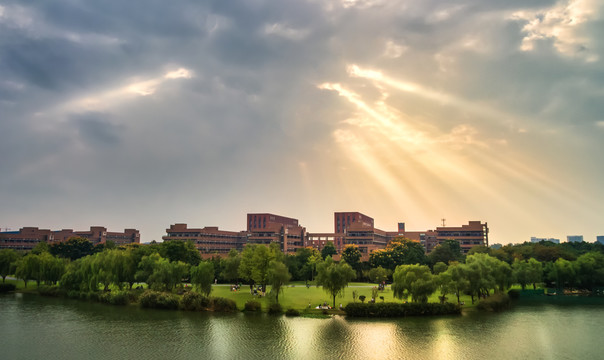 浙江大学校园风景建筑