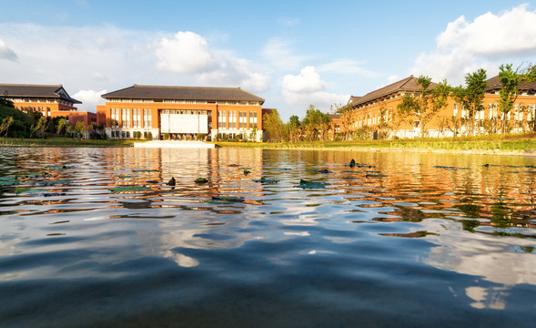 浙江大学舟山校区校园风景建筑