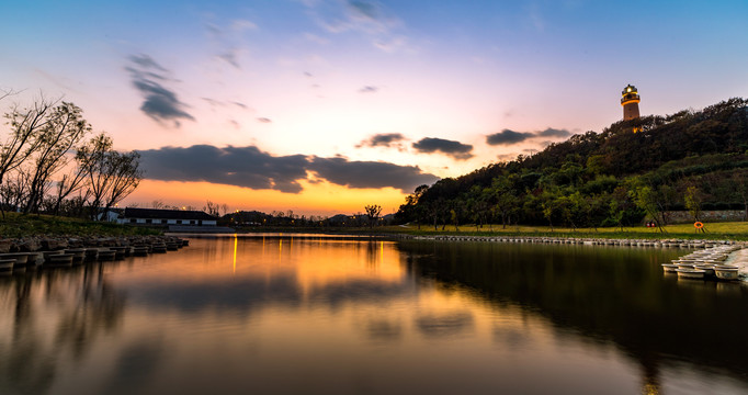 浙江大学舟山校区校园风景建筑