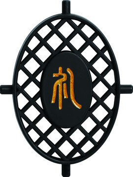 玻璃門飾花