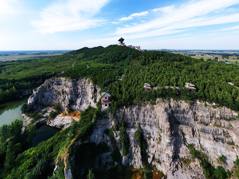 永城芒砀山风景区大汉雄风景区