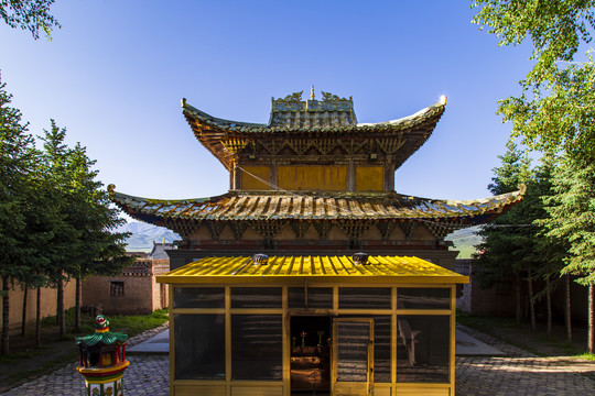 祁连阿柔大寺