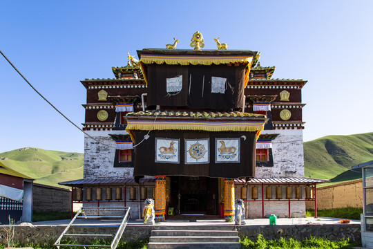 祁连阿柔大寺