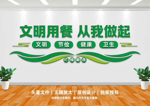 文明用餐從我做起