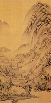 董其昌仿宋元人縮本畫