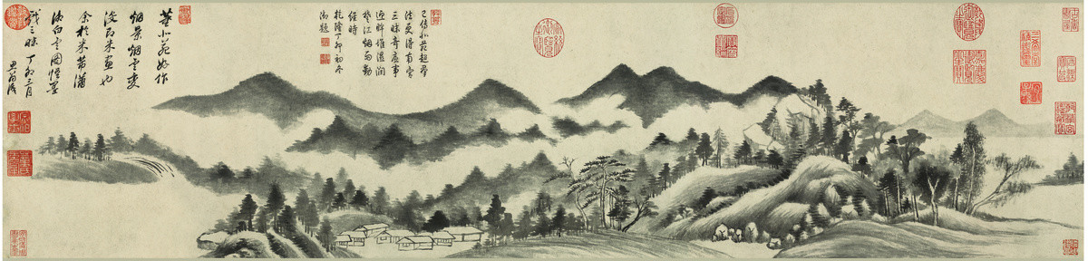董其昌瀟湘白云