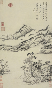 董其昌仿古山水