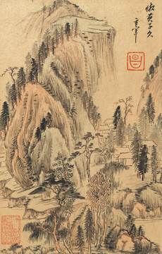 董其昌山水画