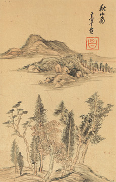 董其昌山水国画