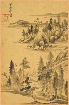 董其昌山水畫