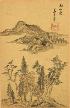 董其昌山水画