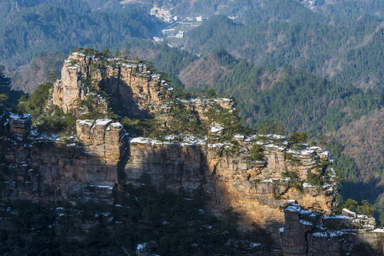 张家界山景