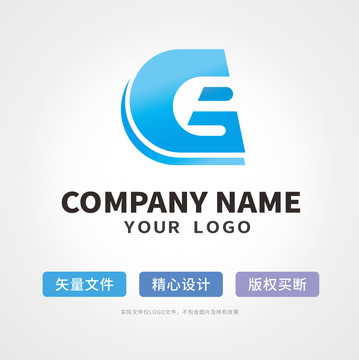 ge字母logo