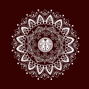 圓形蕾絲花邊