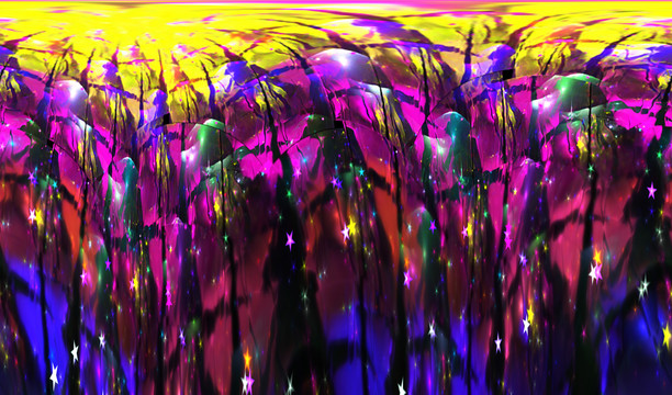 無(wú)框畫花