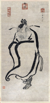 清世祖順治鐘馗像