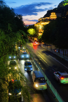 兰州北滨河中路夜景