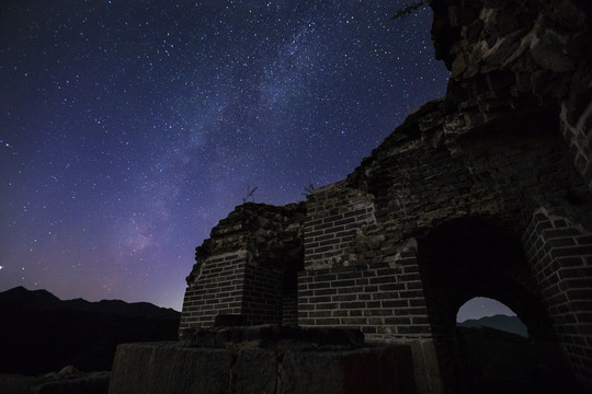 长城星空