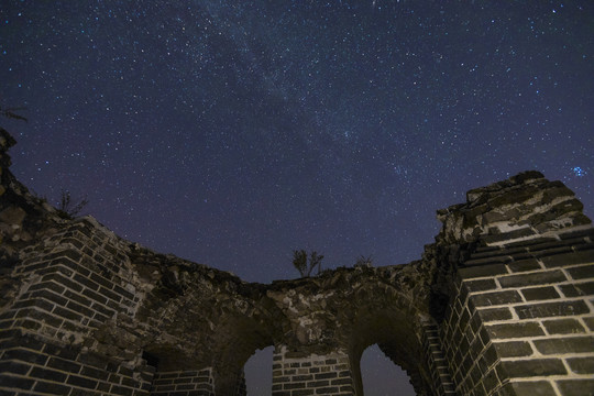 长城星空