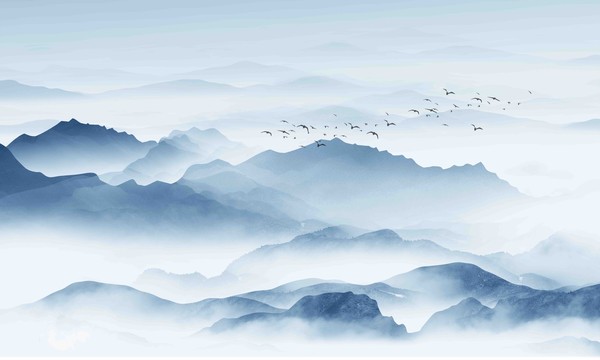 抽象山水畫