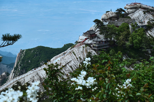 花岗岩的华山