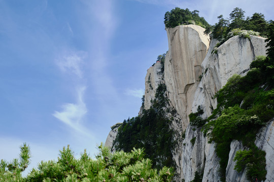 花岗岩的华山