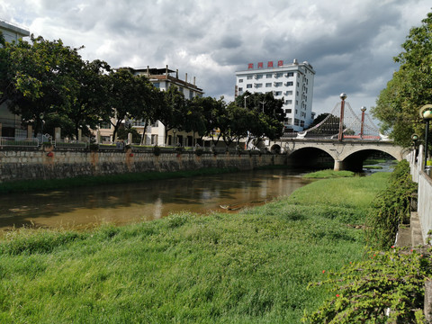 河流滨河景观