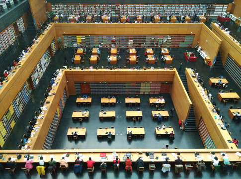 国家图书馆阅览室