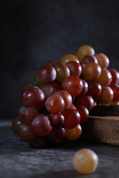 熟透的葡萄