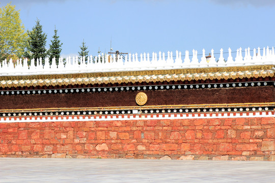 藏式围墙