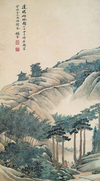 張崟道場(chǎng)初地圖