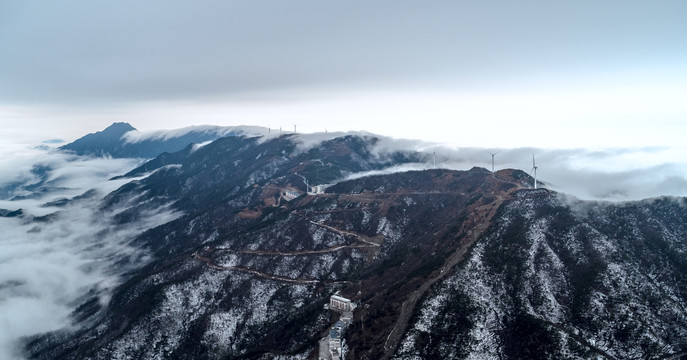 水墨九宫山