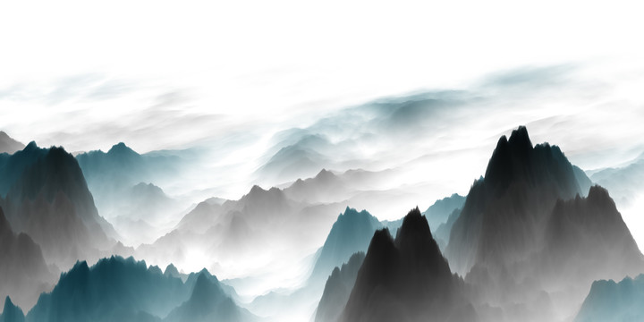 群山山水