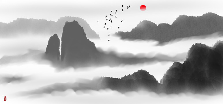 水墨畫(huà)