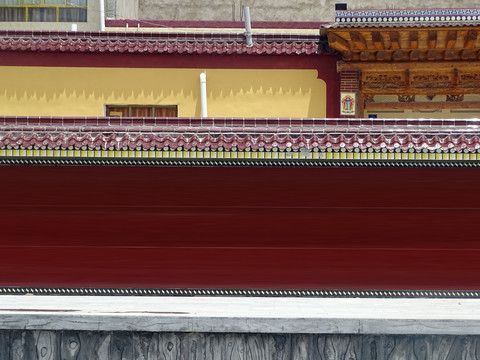 藏式院墙