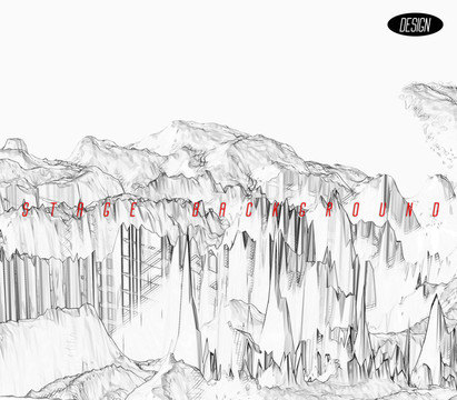 遠(yuǎn)山背景
