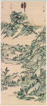 王敬銘山水圖