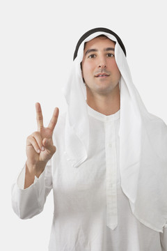 阿拉伯男子的肖像