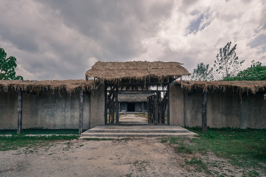 仿古院落