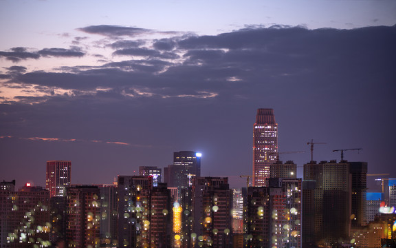 沈阳新地中心夜景