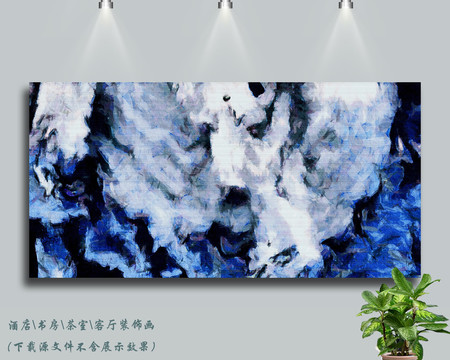 客廳抽象畫