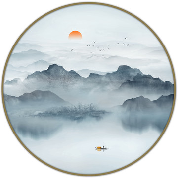 山水圖